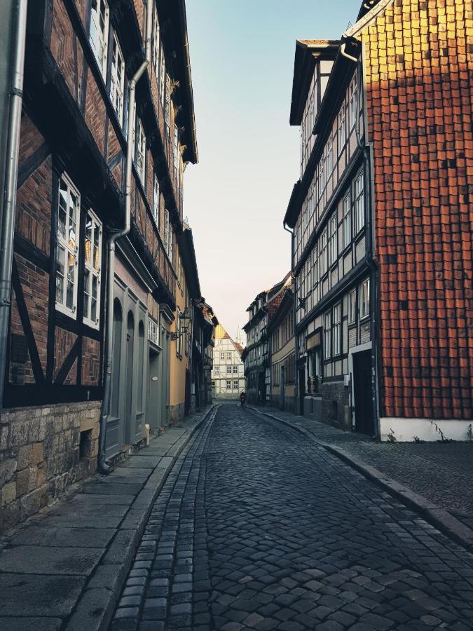 Ferienwohnung Kaufmannshof Quedlinburg Exterior foto
